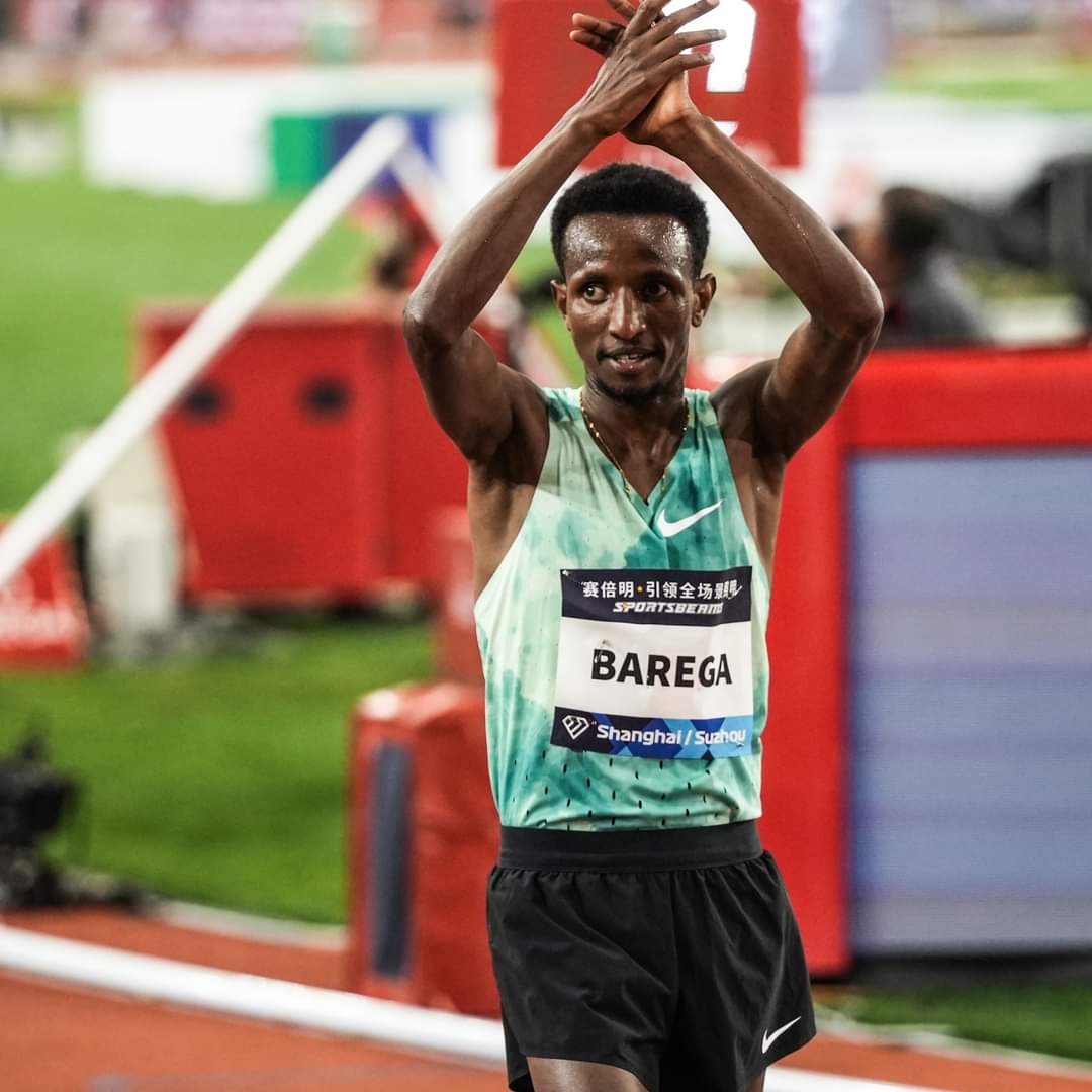 Congratulations Ethiopian!! 

Athlete Solomon Barega 🇪🇹 1st place in the @Diamond_League 5,000 meters, Clocked 12:55.68

#Ethiopia