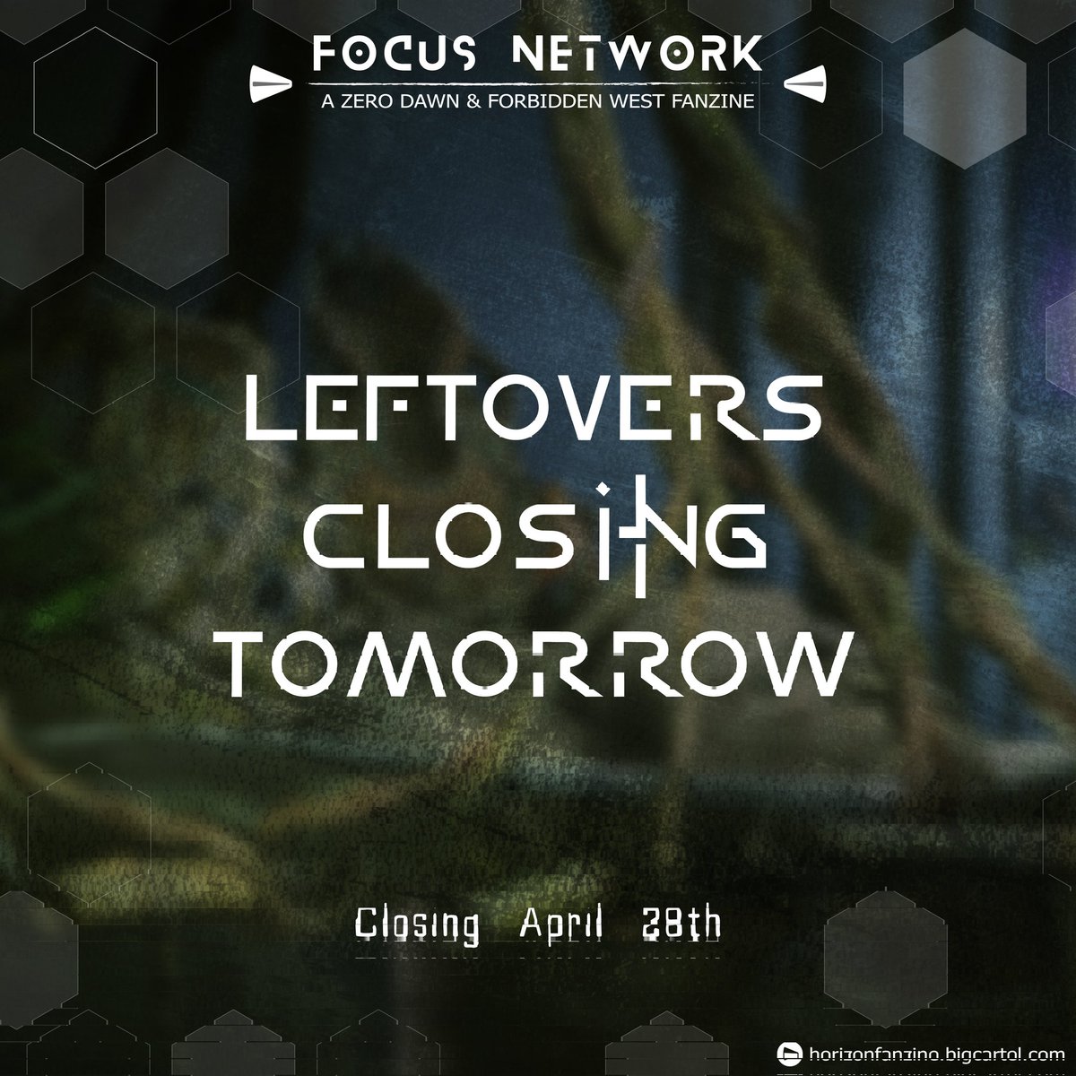 Last chance! Leftover sales close tomorrow! horizonfanzine.bigcartel.com