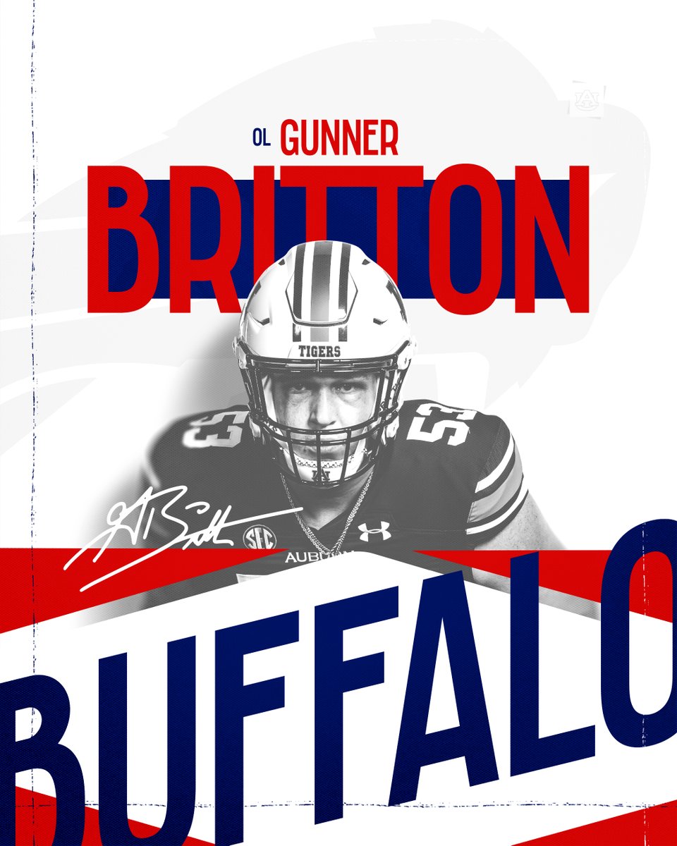 The journey continues in Buffalo! @GunnerB75 has signed with the @BuffaloBills 🖊️