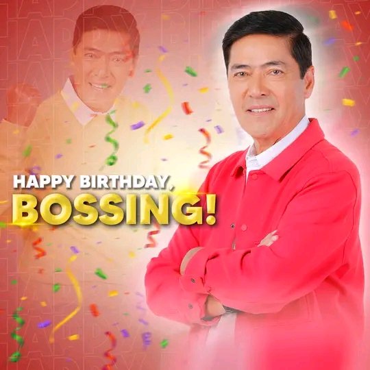 HappyBirthday Today sa ating OG Dabarkads at MasterPeraphist 
Bossing VicSotto👨‍💼🎂🎈🎁🎊🎉 Enjoy Your SpecialDay Godbless Lovelots at MwahMwah TsupTsup 
3😊🍉
#EatBulagaTV5 #LegitDabarkads #PERAphy #AtashaMuhlach #MaineMendoza