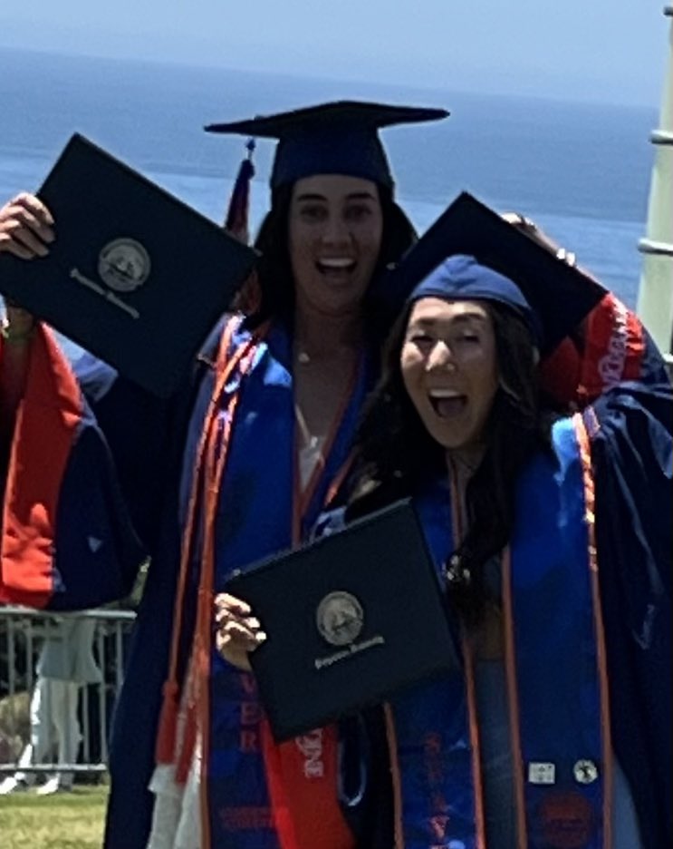 Congratulations to our two graduating seniors @kaleiya9 & @Lionhigo for being excellent student-athletes for 4 years. They have won tournaments both as a team and individually. We are very proud and thankful that they represented the Waves!💙🧡🌊 #WavesUp #ReadyForPostseason
