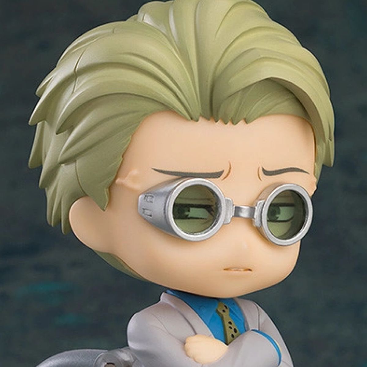 this nendo of nanami’s face plate though xD he’s judging real hard