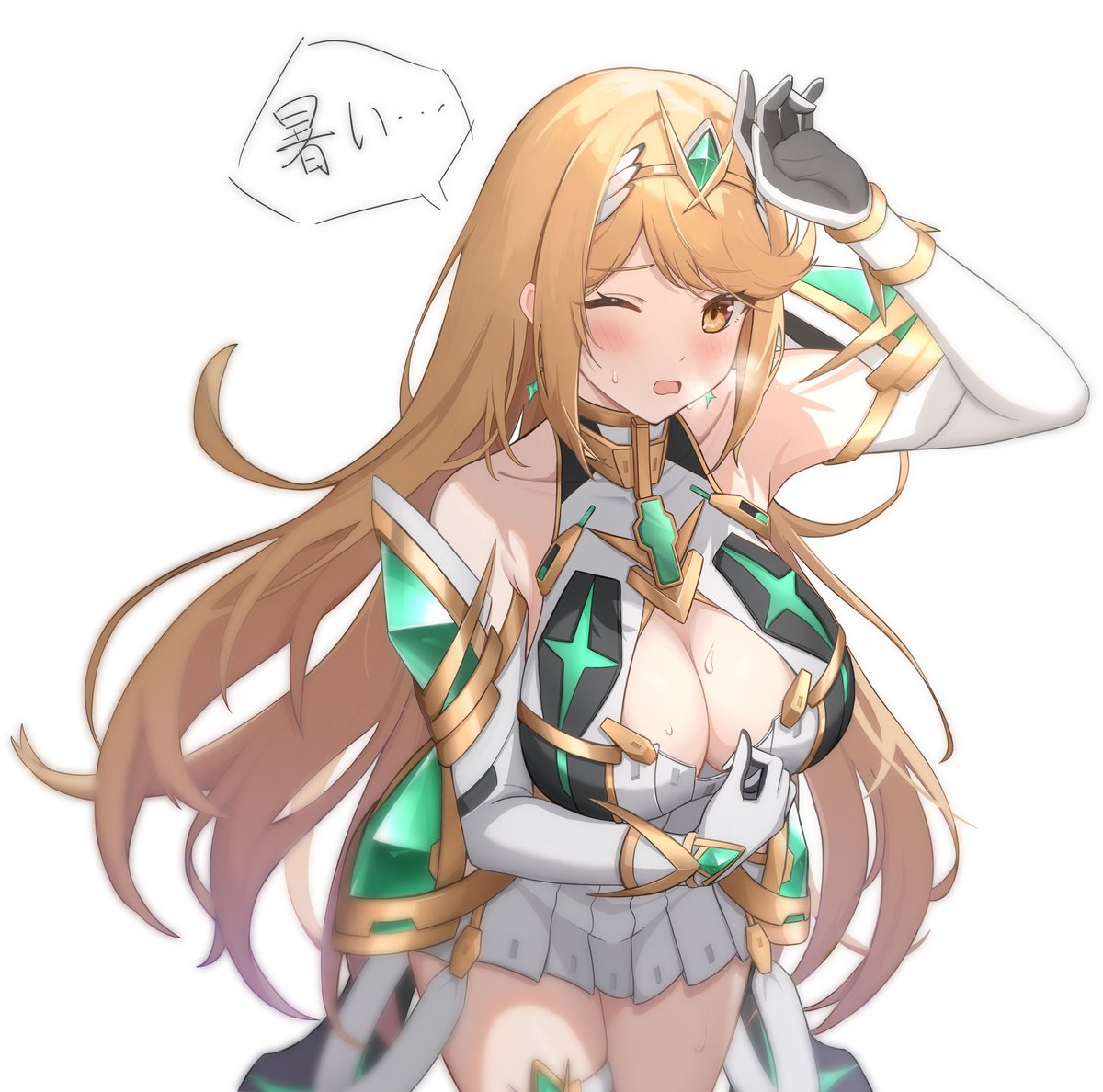 Mythra day #351 
#XenobladeChronicles2 #Mythra