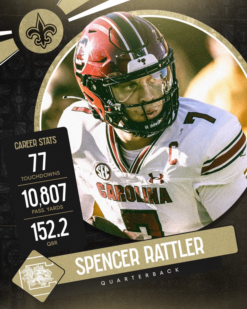Congratulations to ITH Interviewee @SpencerRattler going 150th overall to the Saints #NFLDraft2024