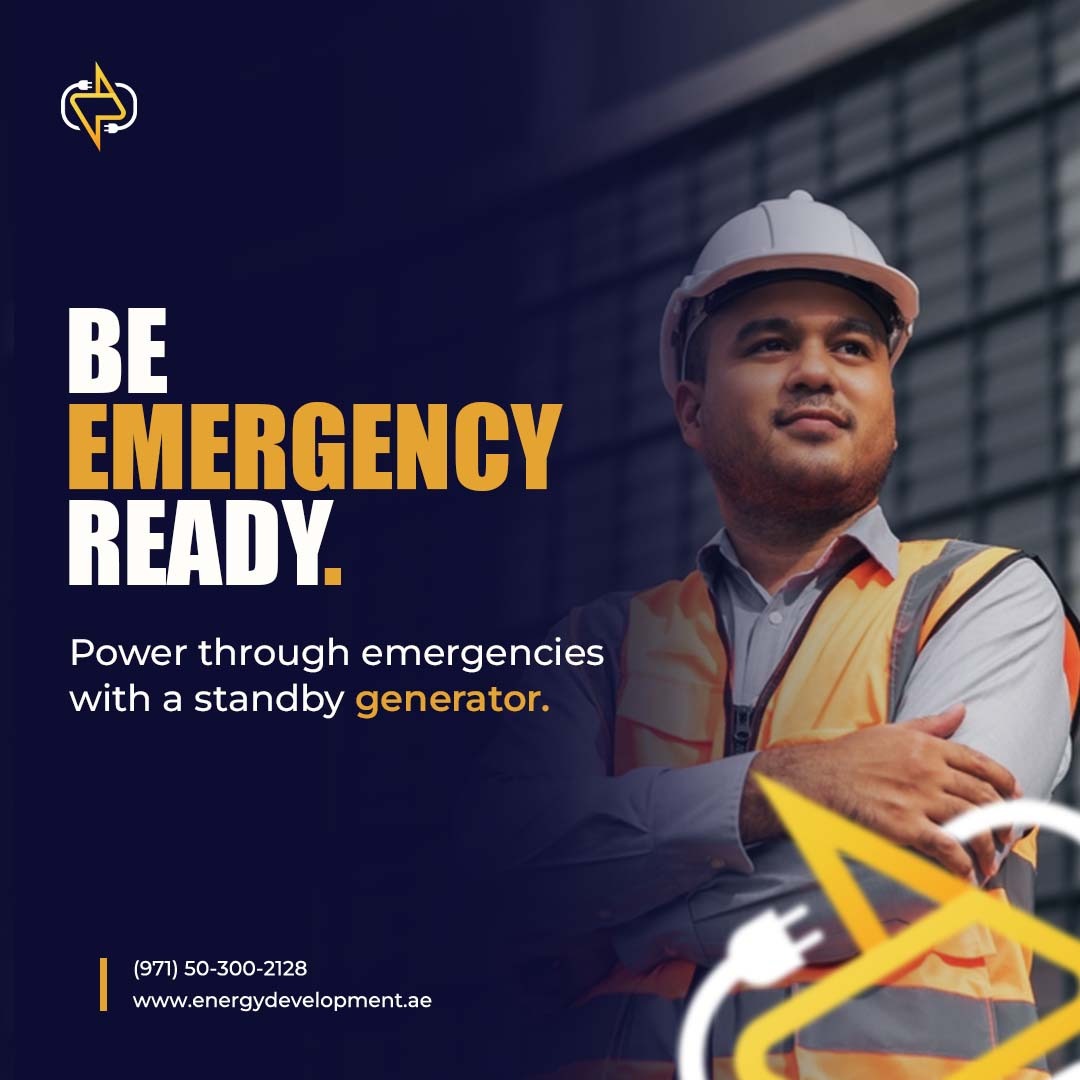 Stay Prepared for Emergencies with a Standby Generator. Ensure uninterrupted power supply during crises #EmergencyPreparedness #StandbyGenerator #PowerBackup #EmergencyPower #SafetyFirst #DisasterPreparedness #HomeSafety #PowerOutage #BackupGenerator #Resilience