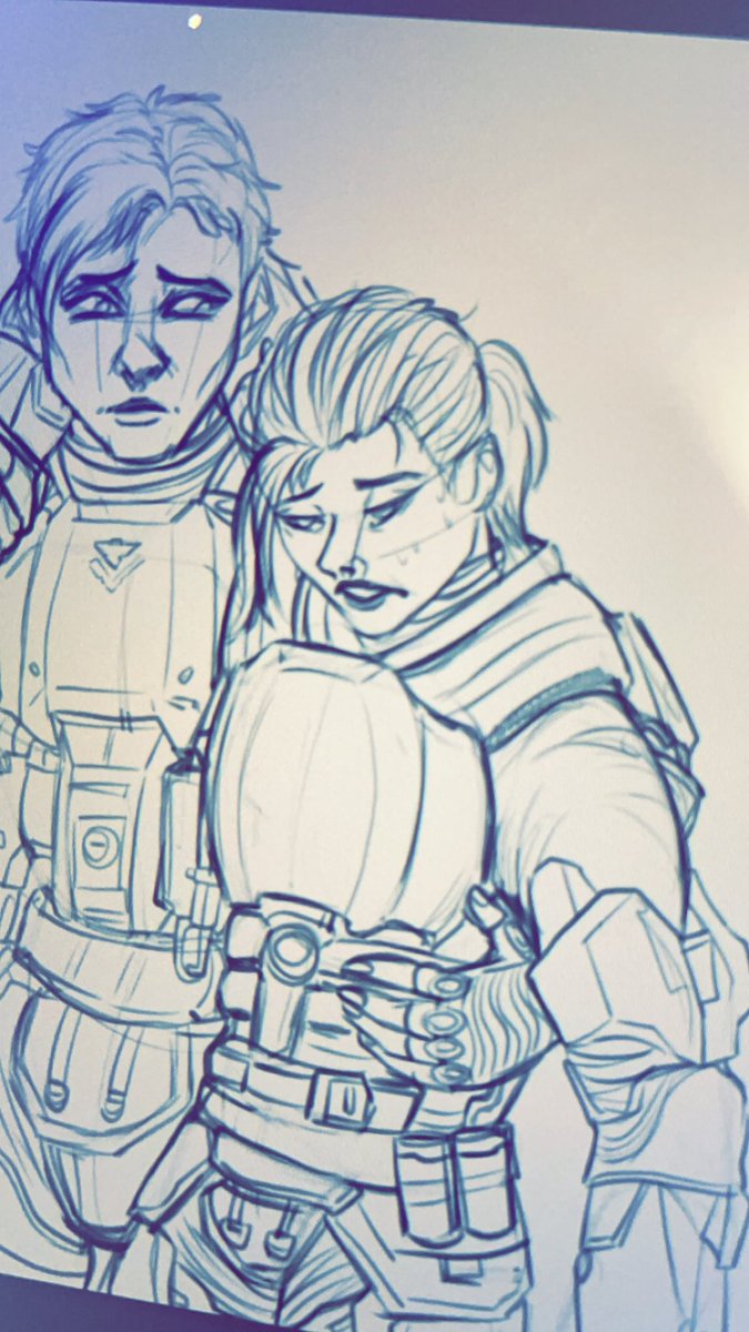 Working more on Dance of the Thread. Uldren and Raven as ODSTs. If Uldren sucks at flying ships, I’m calling it canon that he’s bad at driving warthogs. 😂