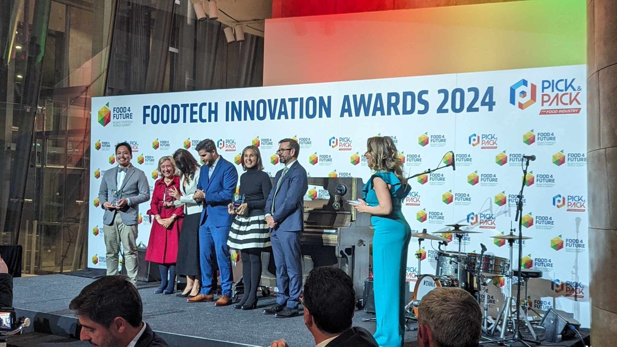 【Foodtech innovation awards 2024】
ありがたくも、Healthy food部門で表彰いただきました！
日本代表！
Eskerrik asko!!
#F4F #F4F2024