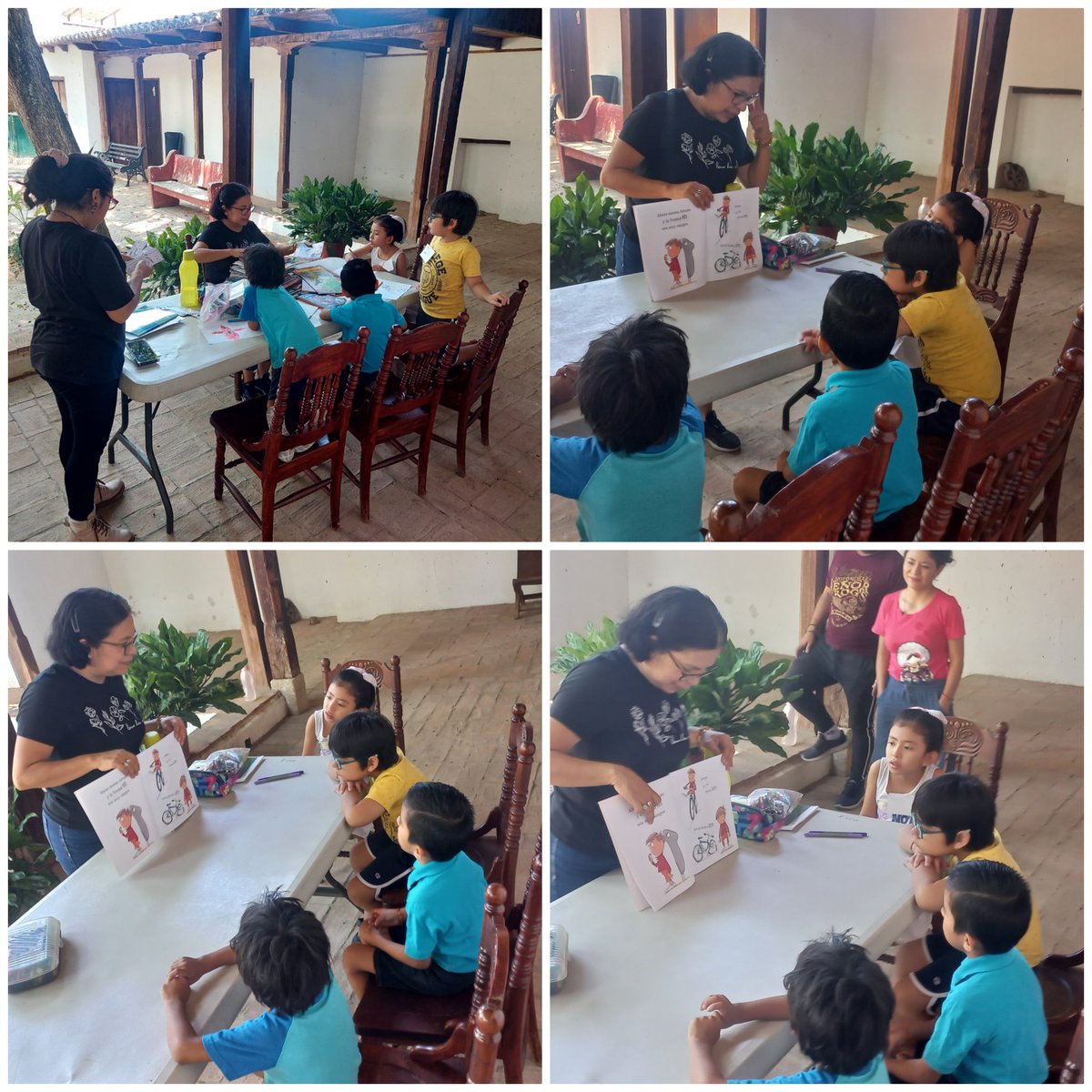 Agradecemos a la maestra Tayde Herrera por su participación en la Jornada del #DiaInternacionalDelLibro 

Programa Nacional Salas de Lectura  #SalasDeLectura Red Estatal de Bibliotecas Públicas Coneculta Chiapas  #Libros #FomentoALaLectura  #DíaDeLaNiñez