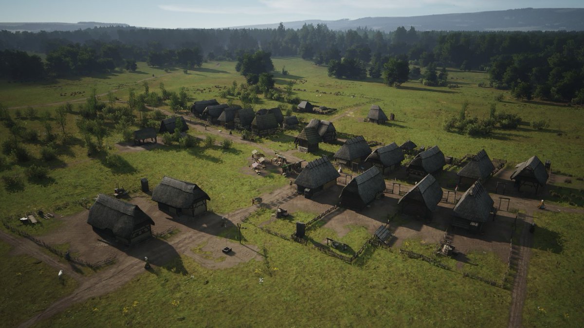 It ain't much but they're honest burgage plots...

#ManorLords #medieval #history #historicalgaming #historicalsimulation #feudalism #EuropeanHistory #simulationgaming