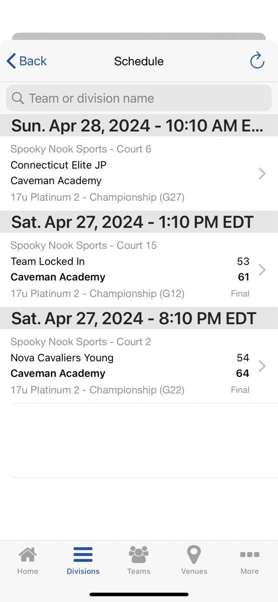 2-0 on the day✔️ Sharing the ball Communicating at a high level Defending off and on the ball Rebounding their position Taking great shots Group plays the right way 💯 Having a great start to the spring 📈 Colleges showing interest 👀 @TheHoopGroup @cavemanbb