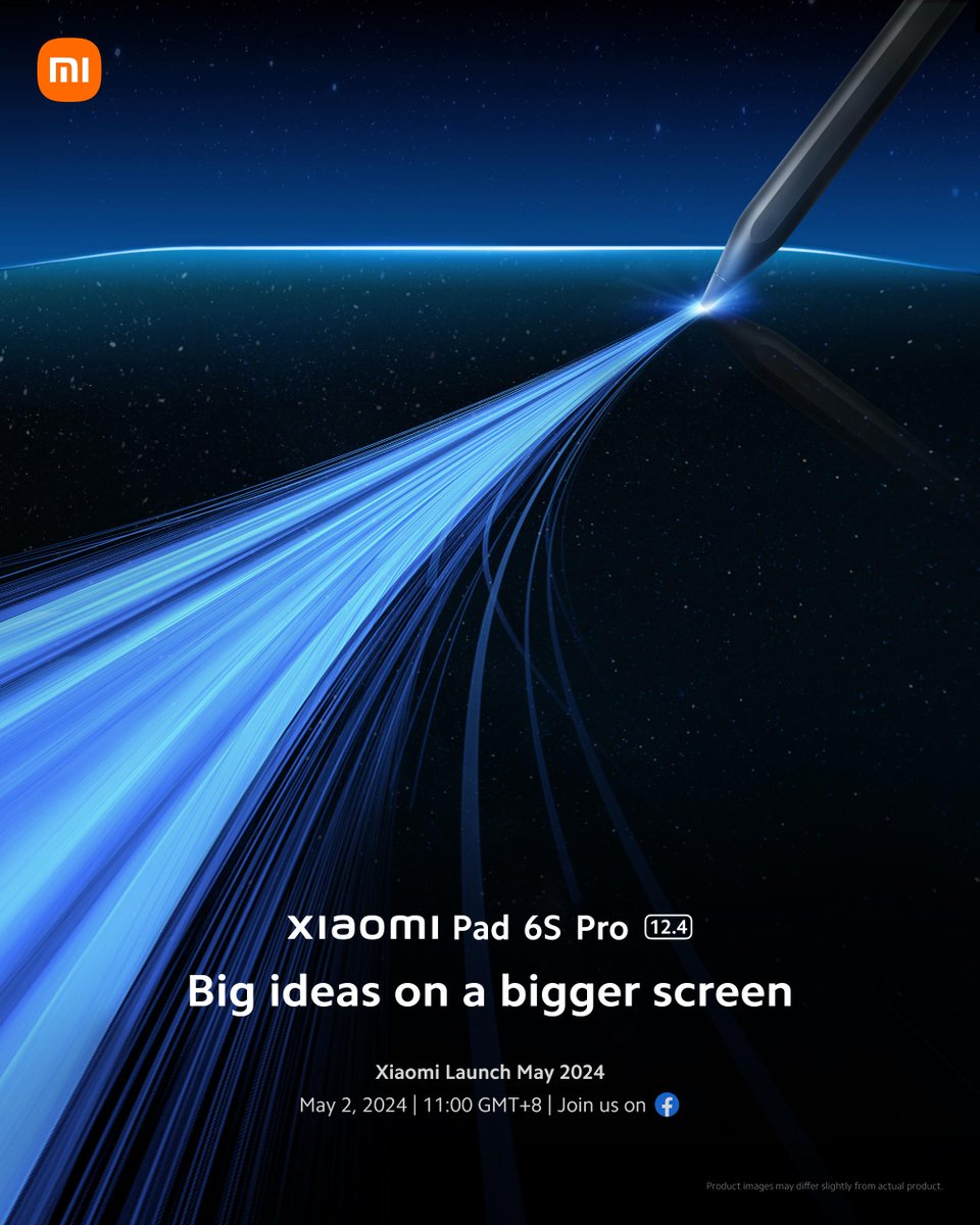 💡 Ideas do get #BigOnBigger screens. Ready to think bigger with the new #XiaomiPad6SPro?