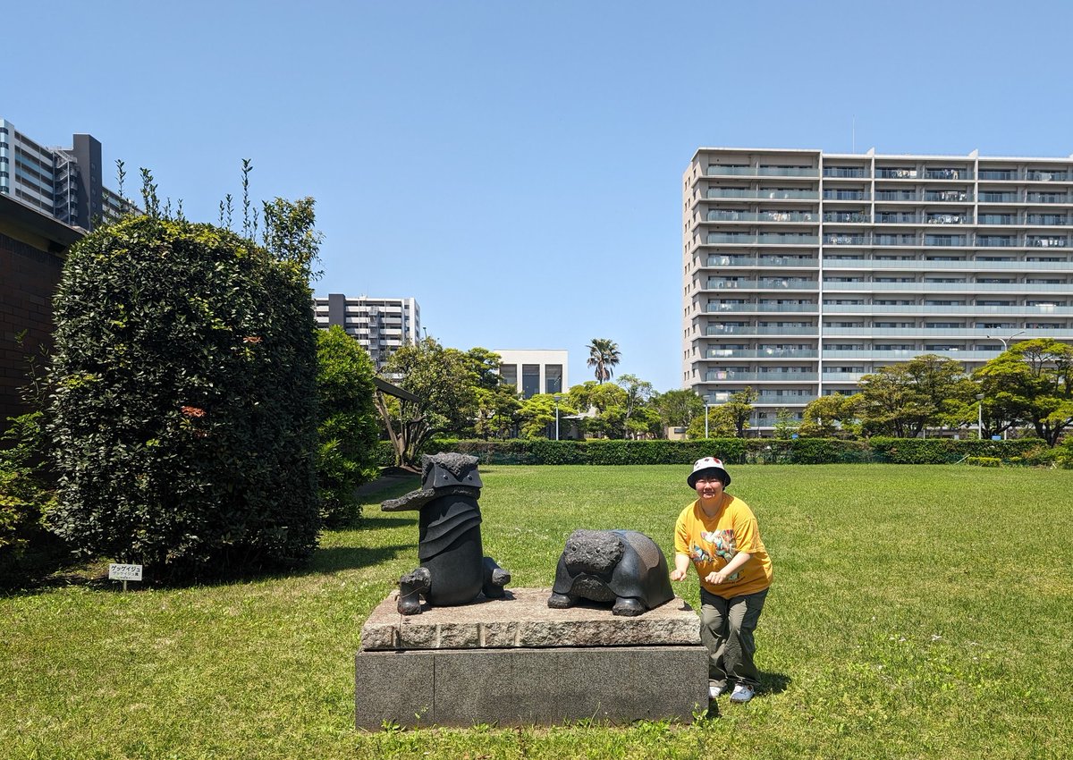 母と千葉県の美術館巡りしてます