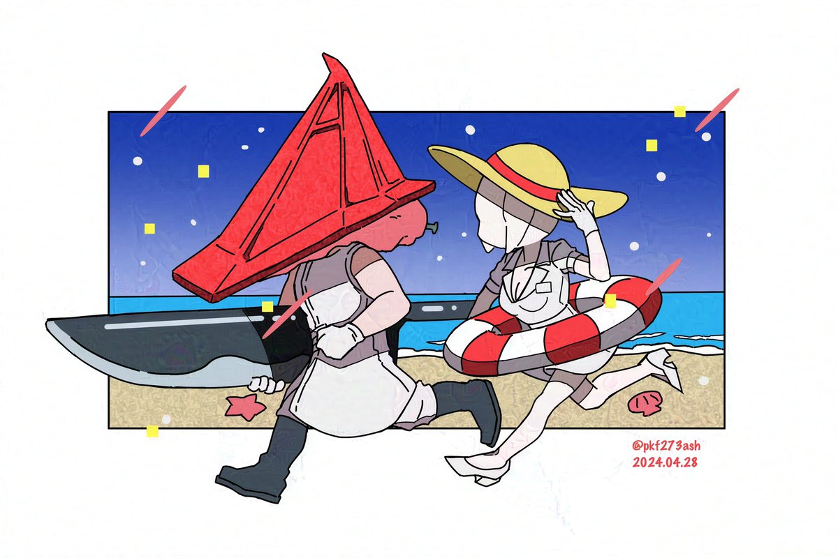 vacation イエー🏝️

#silenthill #pyramidhead