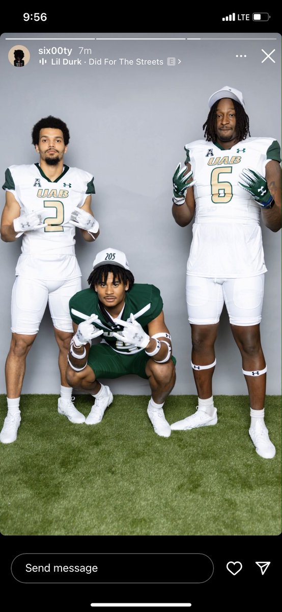 3 of the transfer portal targets on campus this weekend are from Youngstown State. Troy Jakubec (6-1 185 DB), Tyjon Jones (6-2 205 DB), and Deamontae Diggs (6-6 260 DL). #GoBlazers