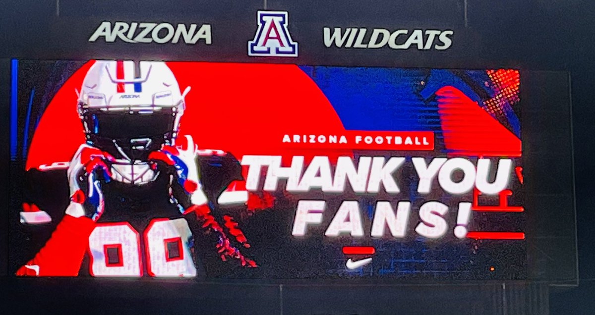 Thank you @ArizonaFBall fans for coming out tonight! See you August 31!