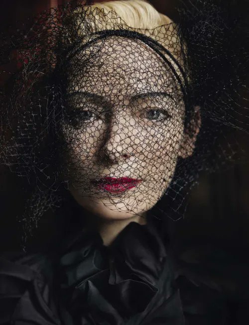 Tilda Swinton by Yelena Yemchuk Actress Tilda Swinton androgynously victorian and dark in a fashion editorial for Vogue Italia July 2016, captured by photographer Yelena Yemchuk. #TildaSwinton #Fashion