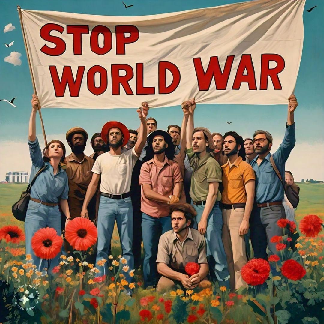 Let us turn to God and act with love and compassion towards all to prevent another world war. #StopWW3