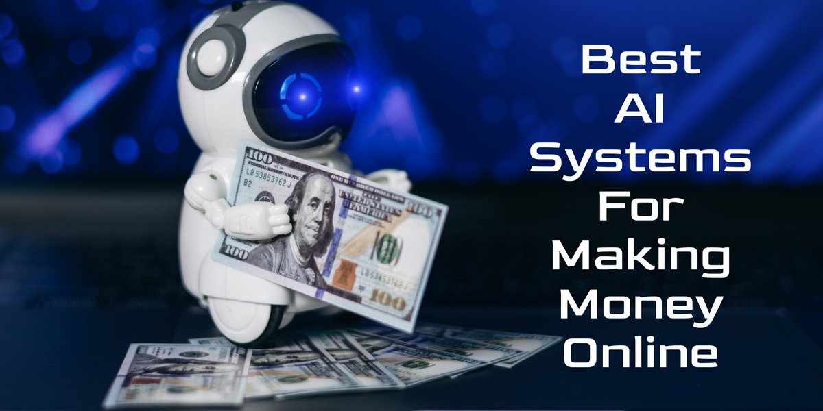 Check out my new article on the top AI-powered money making systems that require little effort! bit.ly/3JF0iZi #MONEY #makemoney #PassiveIncome #FinancialFreedom #Automation #technology #Innovations #investment #OnlineBusiness #ArtificialIntelligence #wealth