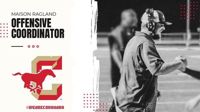 Week 1 of football down and the @Coronado_Sports Offense was rolling with @maisonragland in his new position as Offensive Coordinator. 😤 A great competitor and great football mind. My guy! 2024 will be different. #GoCrazy #TME