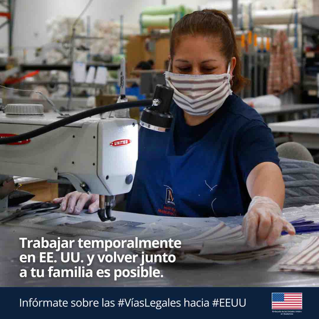 #EEUU continúa ampliando #VíasLegales para una migración segura, ordenada y humana, como las visas #H2, permisos para reunificación familiar y medidas de protección por medio de movilidadsegura.org. No te arriesgues en #UnViajeEnVano.