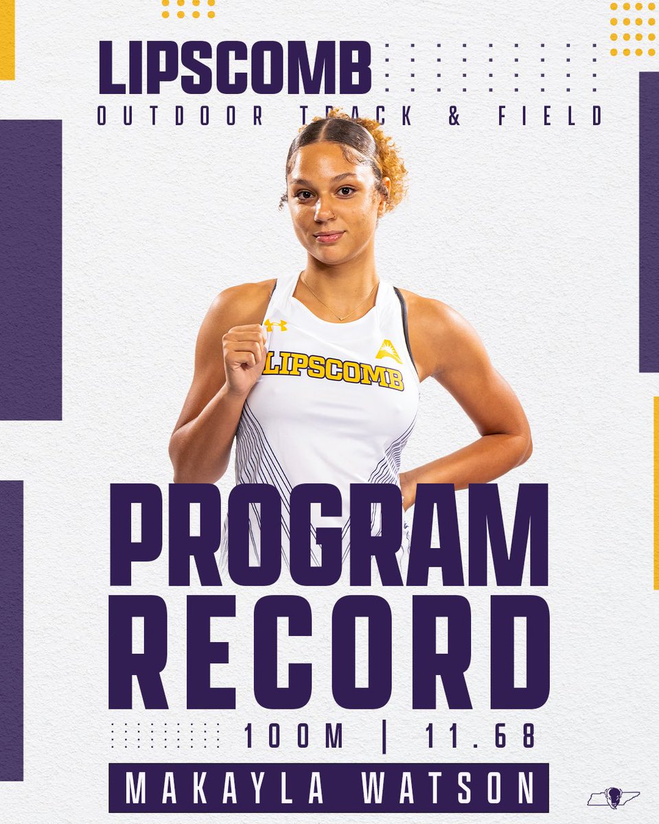 ‼️ 𝐏𝐑𝐎𝐆𝐑𝐀𝐌 𝐑𝐄𝐂𝐎𝐑𝐃 𝐀𝐋𝐄𝐑𝐓 ‼️ Makayla set ANOTHER program record this weekend with her 11.68 in the women’s 100m at the Music City Challenge to move into the top-5️⃣ in the ASUN in both the 100m and the 200m 😮‍💨 #IntoTheStorm ⛈️ | #HornsUp 🤘