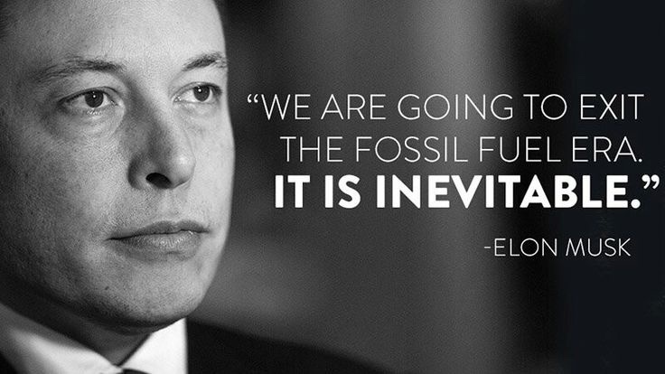Moving forward to renewable energy can't happen soon enough! I believe in Tesla I believe in a better future I believe in long-term sustainability