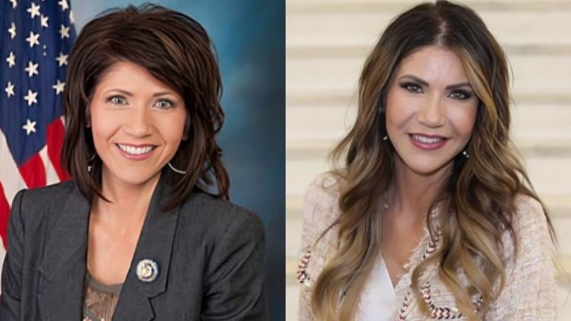 #KristiNoem From Karen to MAGA.