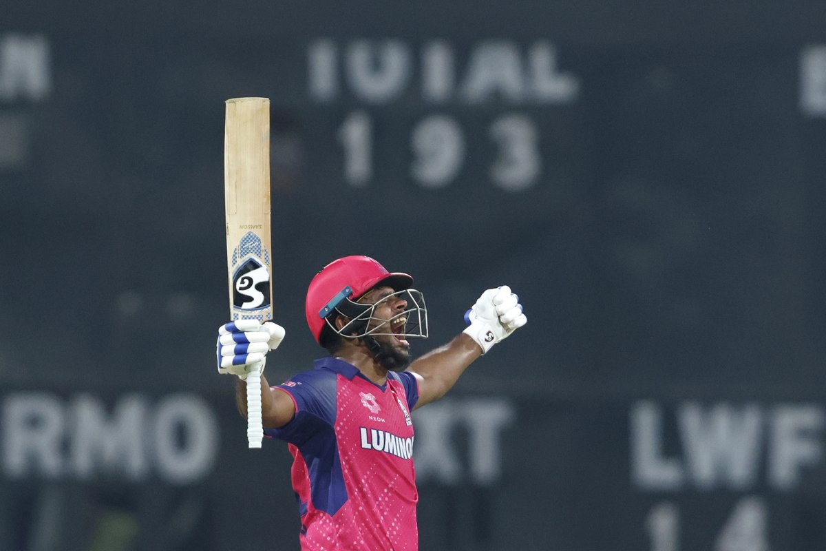 Has Sanju Samson booked a World Cup berth? 🤔

#LSGvRR #IPL2024 #T20WorldCup