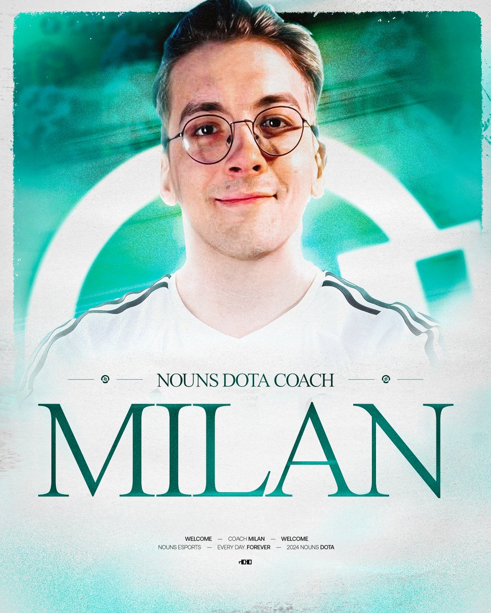 When people think of Milan, they think of Art, Fashion, and Sophistication...

So do we, but our Milan is a bit different.

Introducing the new coach of Nouns Dota 2  →  @milandota2  ⌐◨-◨