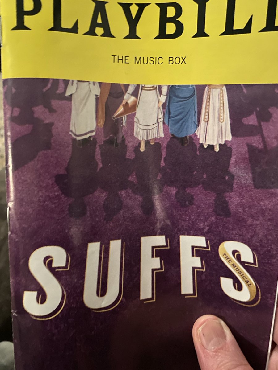 My favorite new Broadway score. Shaina Taub deserves it all. ⁦@SuffsMusical⁩