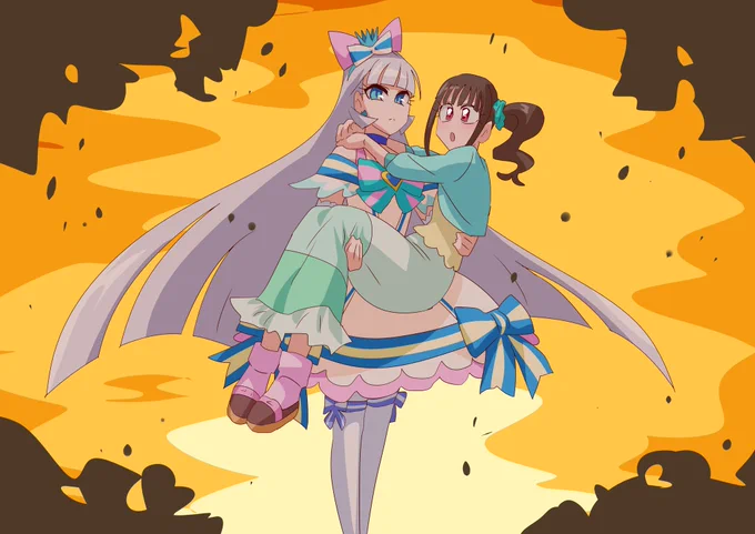 わんぷり13話!謎のキュアニャミーを追え!なぜかまゆちゃんを見守っているようだが…?