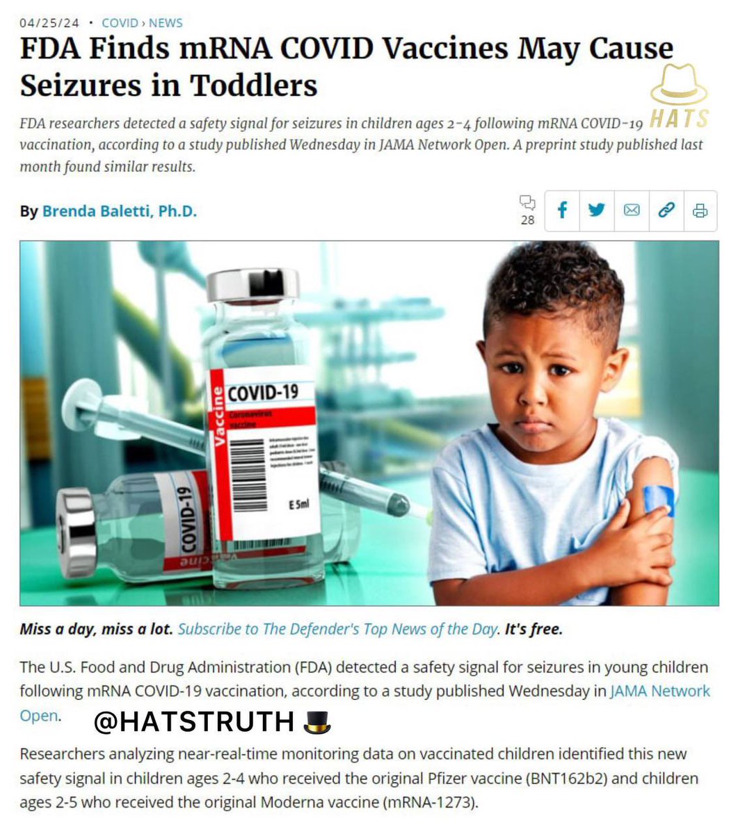 The U.S. FDA detected a safety signal for seizures in young children following mRNA Covid-19 vaccination, according to a study published Wednesday.

Researchers also identified a safety signal for myocarditis or pericarditis following the Pfizer vaccine in adolescents aged 12-17.