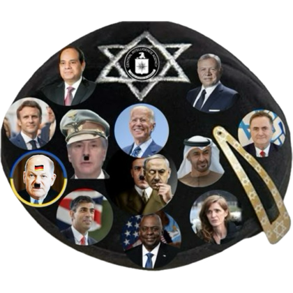 NYplaid's tweet photo. It’s been brought to my attention that @Bundeskanzler deserves a spot on the King Abdullah Kippa. We have made an addition. Tell me if you can spot him👀 first person to spot him gets a #SMaaS voucher https://t.co/wf8PId1G3t
