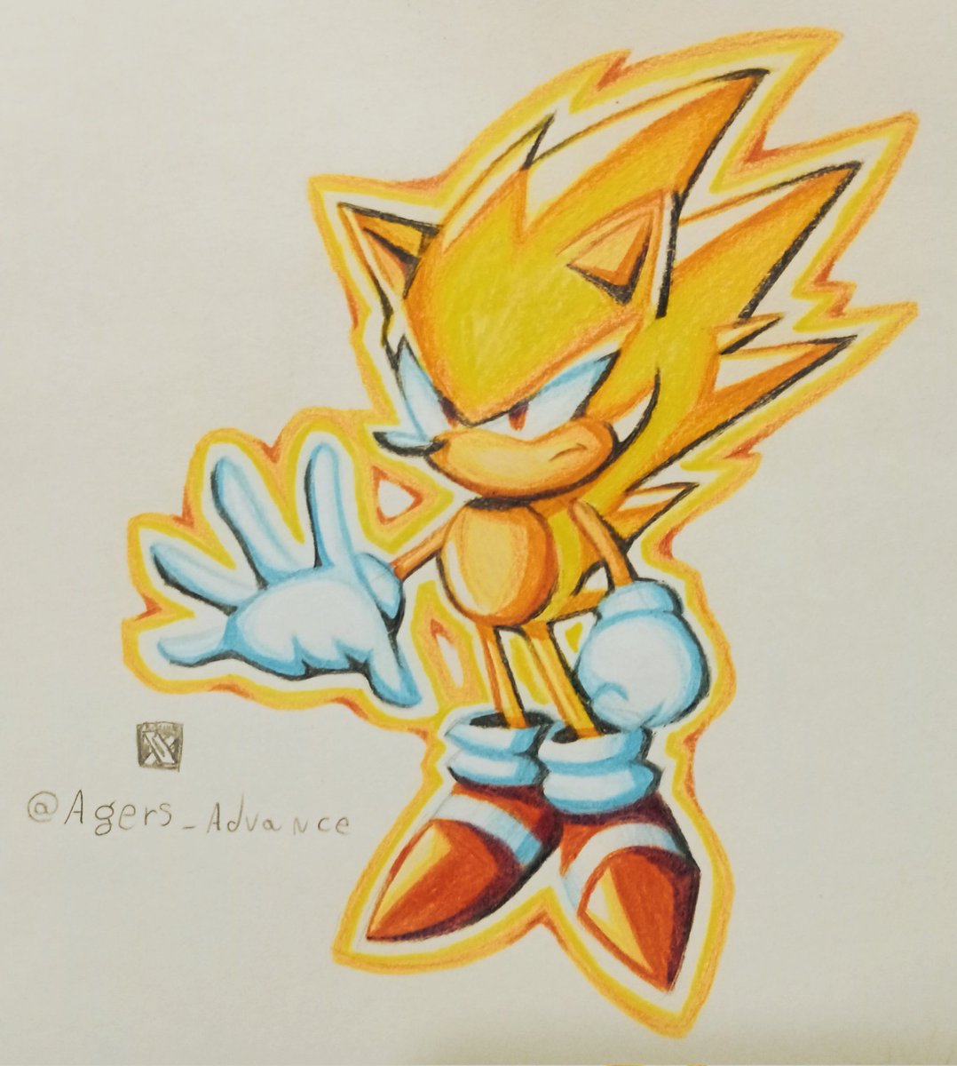 Probando nuevo estilo 
#SonicTheHedgehog #sonicfanart