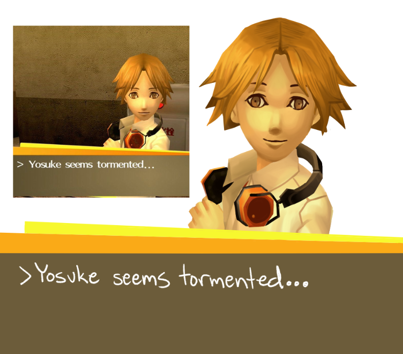 yosuke seems tormented painting practice