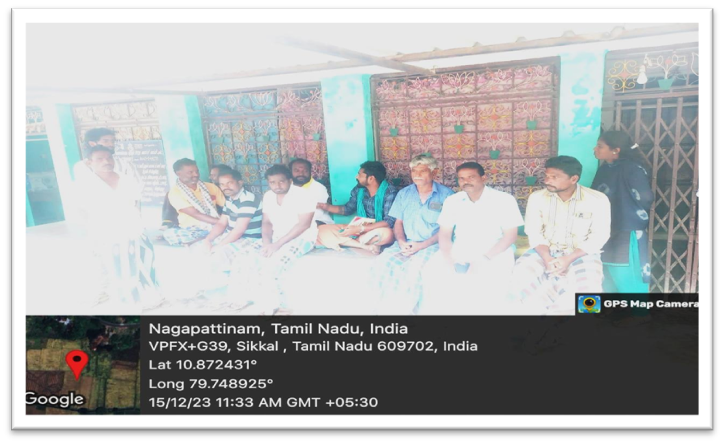 AMS
Phase -IV  📷
Sub Basin : Lower vellar
Name of FPC : TNIAMP Ponniamman Farmer Producer Company Limited
District   : Cuddalore

Awareness meeting.
                                                               BoDs meeting