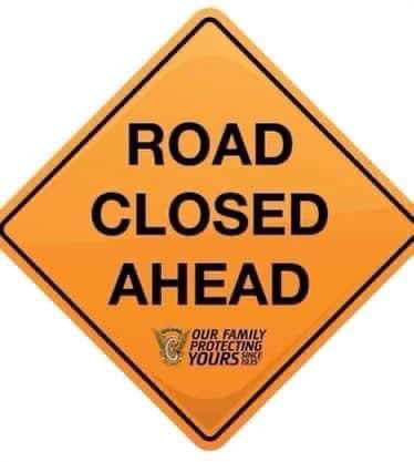Hwy 287 closed both directions at milepost 49. Use alternate route. #traveladvisory #travelupdate
