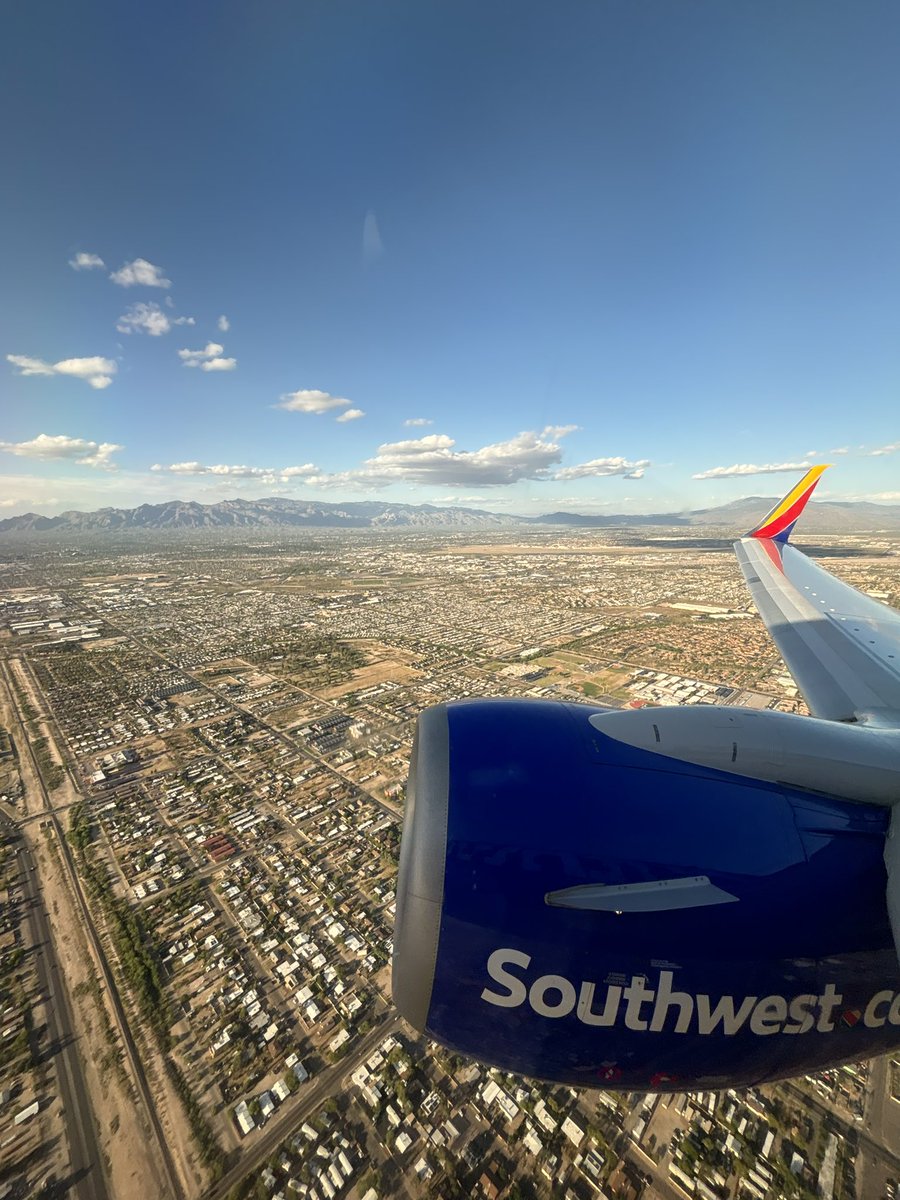 Quick trip home to Tucson and back on another flight, where should we go next?  #southwest #tucson #aviationsafari #aviationpreservation #boneyardsafari