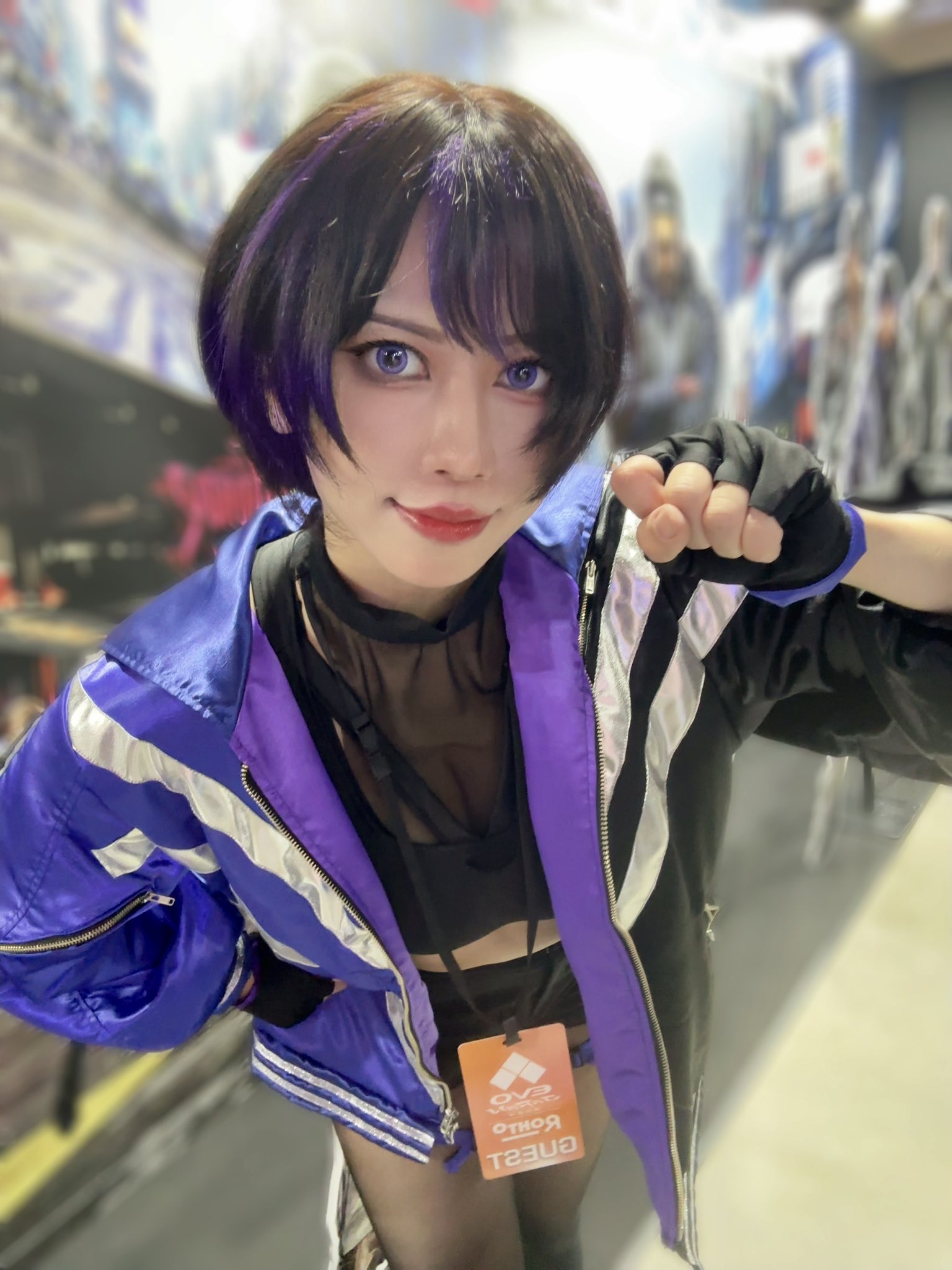 鉄拳8 麗奈 コスプレ衣装+ウィッグ セット （三島玲奈鉄拳8