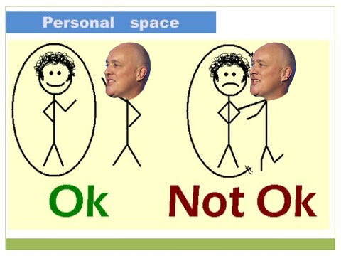 Chris, I know you’re pretty dense so I’ve put together a little diagram for you in the hope you might start understanding personal space. You’re welcome. @chrisluxonmp