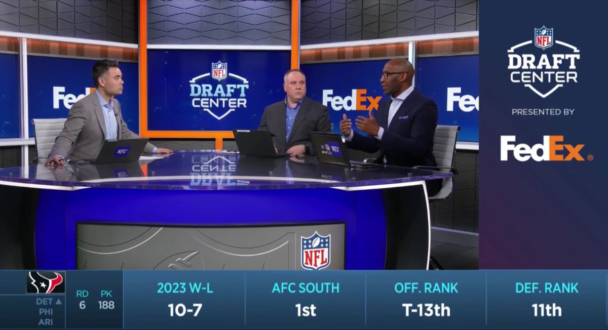 For NFL draft coverage the last 3 days, a shout out to #DraftCenter on #NFLChannel!  Its coverage was very focused w/ the best stats, breakdowns & player highlights.  And accessible on various streaming svcs.

Kudos to @Mike_Yam @CFrelund @LanceZierlein @RhettNFL @BuckyBrooks