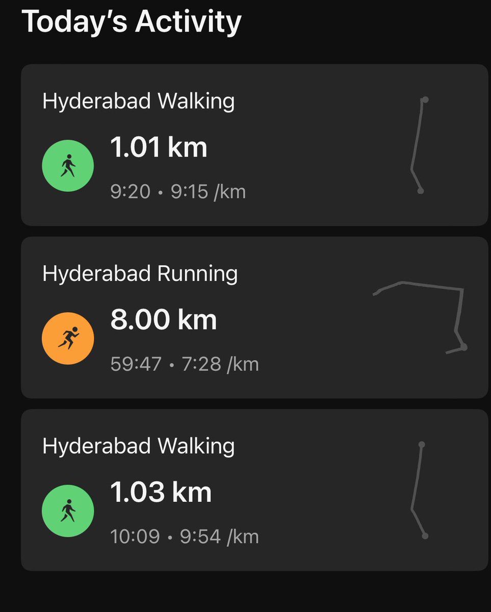 GirirajHarsola's tweet image. Restart after a gap 😀🚶🏃🚶
#running 
#RunForFun 
#RunnersOfTwitter