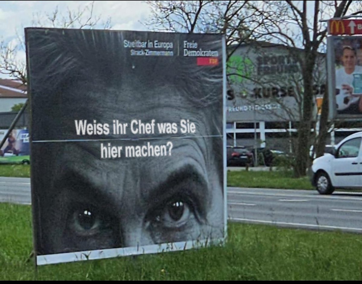 So, oder so ähnlich müssten die Wahlplakate der #FDP aussehen …