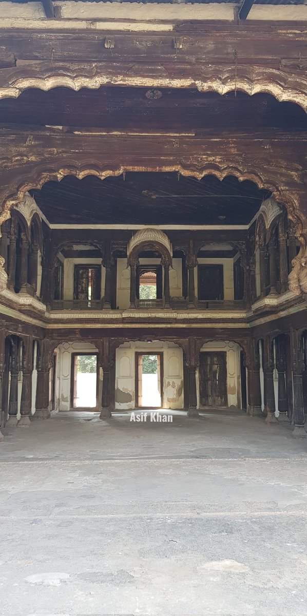 2. 
' Bhagwandas Pavilion ' is the only surviving wood architectural heritage of Hyderabad,hidden in the by lanes of Karwan locality.
There were couple of more 
Lakkadkot palace of Salarjung
Chandulal Baradari of Maharaj Chandulal 
Malwala Palace of Kayasth family all demolished.