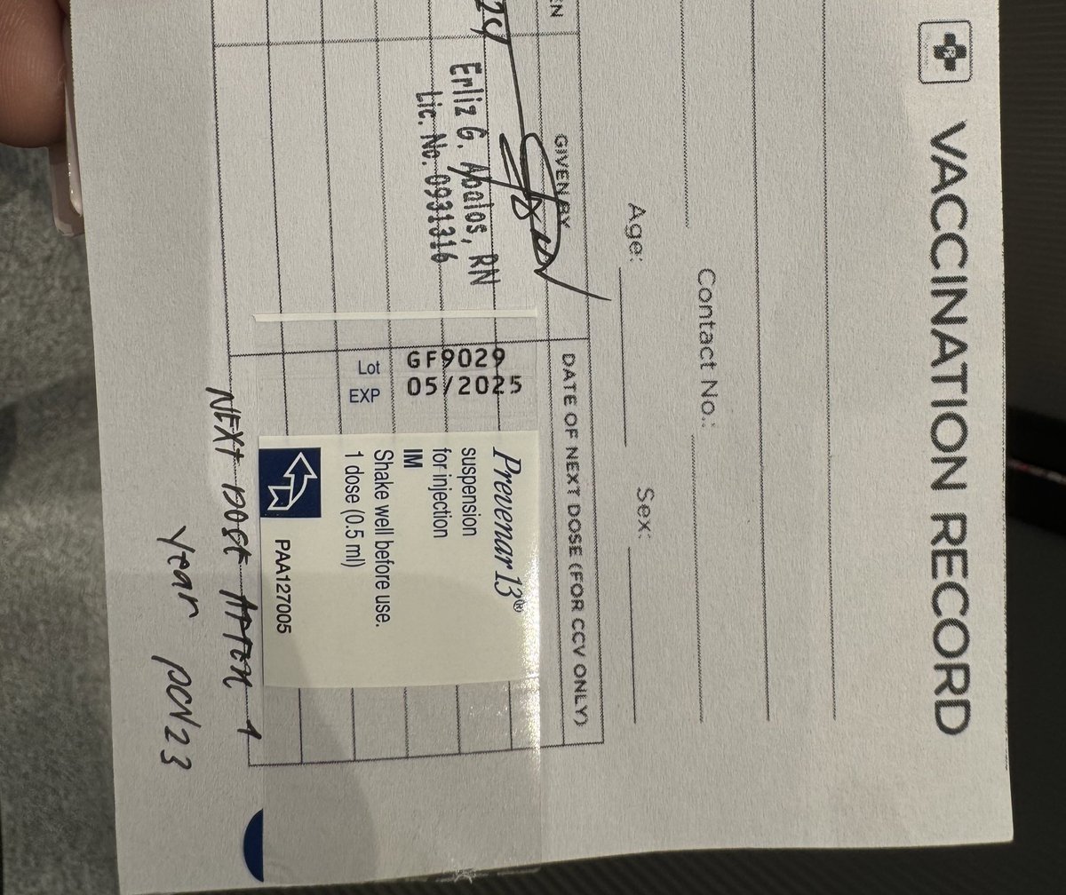 I got PcV 13 pero pinababalik ako for PCV23? I asked sabi ko dba lifetime ung PCV13 sabi kailangan daw 2 vaccine kunin… 

Is this true???

#plhiv
#plhivdiaries