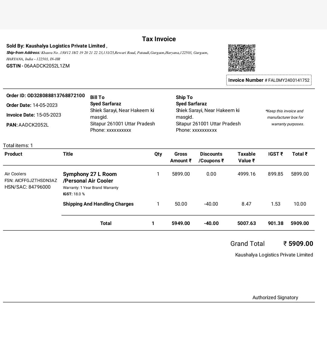 szashraf07's tweet photo. @symphonylimited @flipkartsupport   we bought a cooler last yr and the pump isn't working we have registered the claim for warranty but we haven't received any call yet ,why so much delay summer is on the peak . Kindly check the details and the needful. https://t.co/6YCSBa5oyR