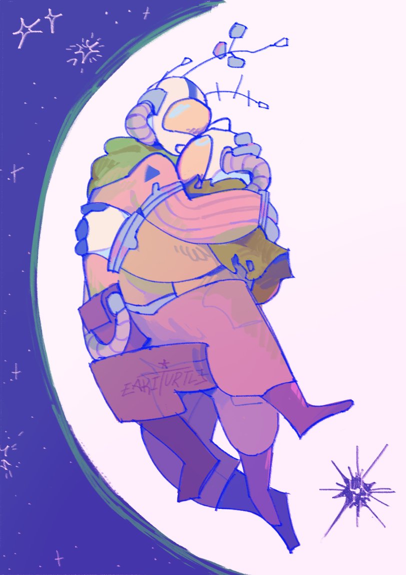 a grounding embrace 
now that we're entwined
no way back to the pine
it's always the same 
#outerwilds #outerwildsfanart