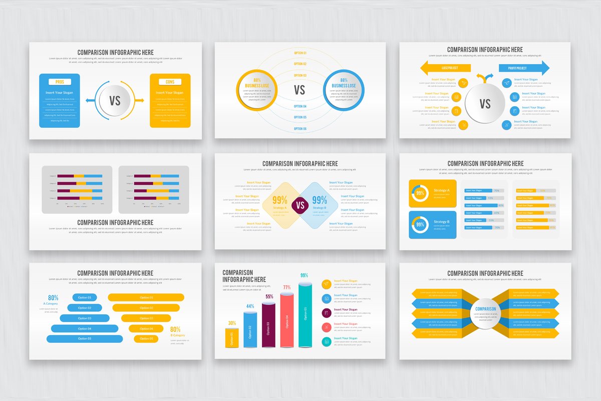 Business Comparison Infographic Template

This infographic template is perfect for comparing your business to the competition. #modern #slides #googleslides #business #comparison #infographics #infographic #PowerPoint #presentation #ppt

Presentation: slidestack.com/templates/busi…