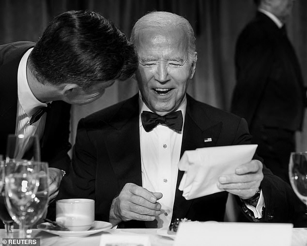 BIDEN ROASTS 'SLEEPY DON'