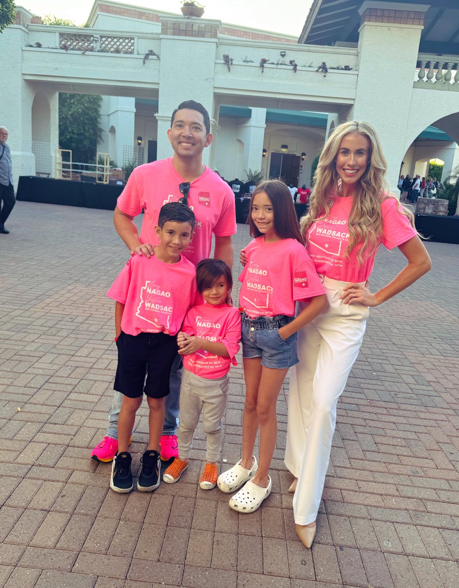 God. Family. Country. ✝️💕🇺🇸 Thank you CD6 for allowing me this amazing opportunity to serve as a National Delegate to the RNC. Being able to do this with my kids by my side was extra special. They were so excited to hand out stickers and flyers this morning for their mom 🥹…